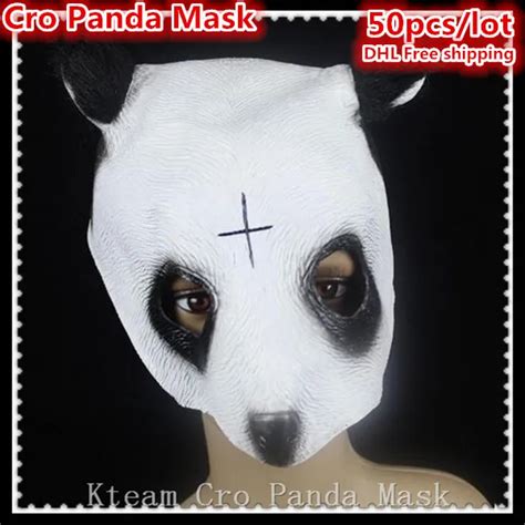 Hot Cro Panda Mask Party Cospaly Halloween Costume Mask Theater Prop