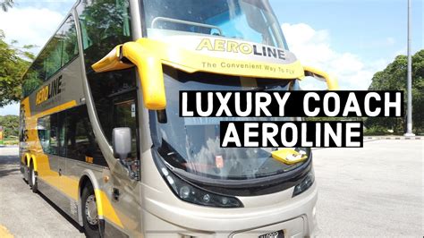 This time, instead of flying i decided to take the bus. The BEST Luxury Coach (Aeroline) From Kuala Lumpur to ...