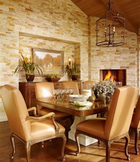 8 Cozy And Modern Dining Rooms With Fireplace