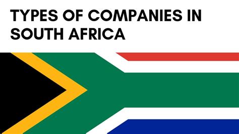 13 Types Of Companies In South Africa Based On Legal Structure