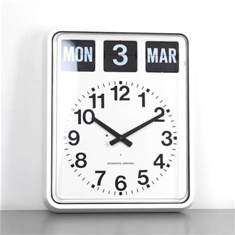 Day And Date Flip Clock For Dementia Alzheimers Easy To Read Wall