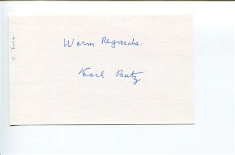 Earl Butz 18th Us Secretary Of Agriculture Signed Autograph Ebay
