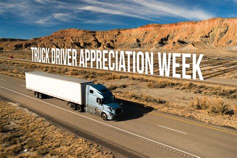 Thank A Trucker This National Truck Driver Appreciation Week