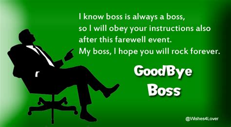Farewell Messages To Boss Wishes4lover