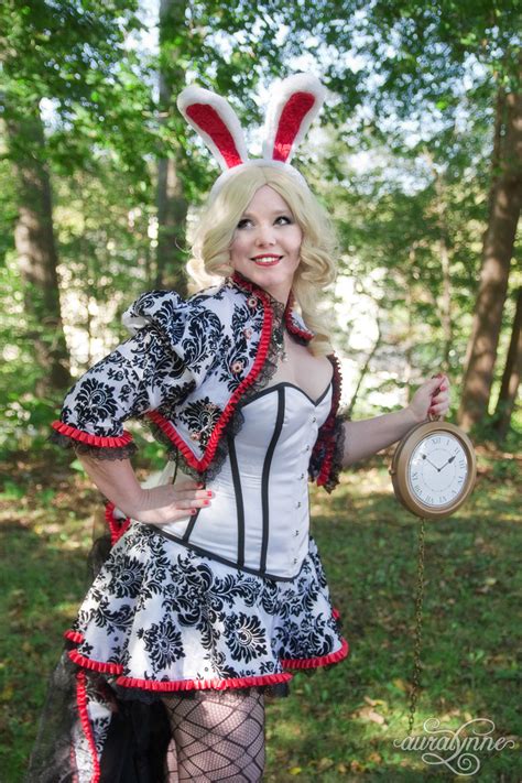 White Rabbit Costume Alice In Wonderland Auralynne