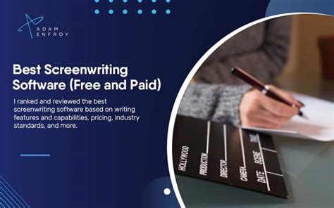 11 Best Screenwriting Software Of 2024 Free And Paid