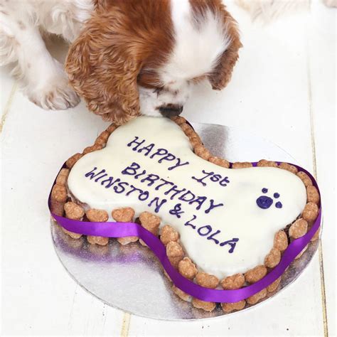 Bone Dog Birthday Cake By Arton And Co