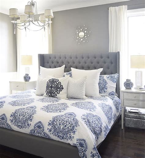 Bedroom Decor Ideas Blue Grey Fuelpsia