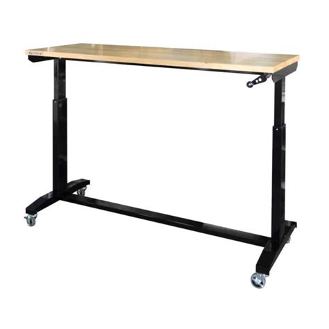 Adjustable Height Work Table As A Standing Desk Reinhart Marketing