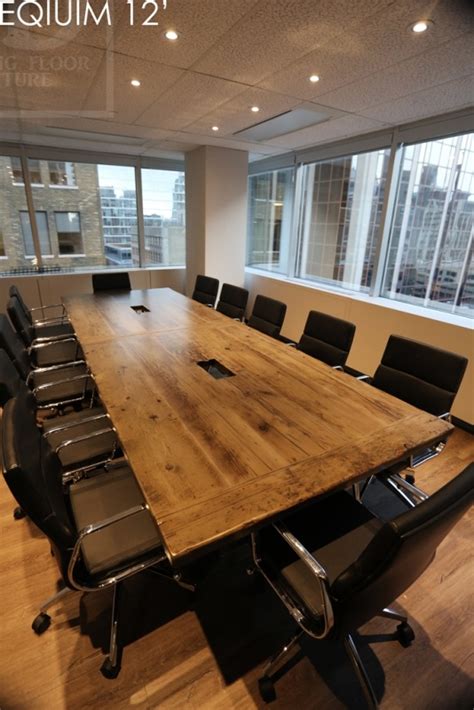 Reclaimed Wood Boardroom Table Toronto 5 Blog