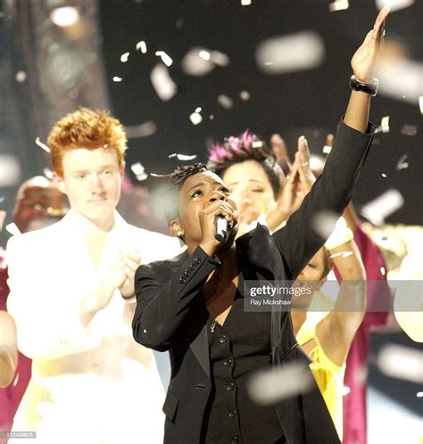 Fantasia Barrino During American Idol Season 3 Finale Results