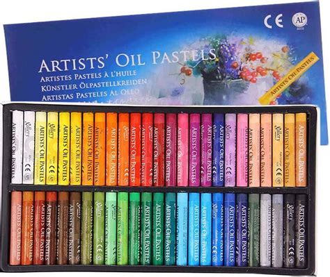 50pcs Professional Soft Oil Pastel Set Painting Chalk Oil Pastels For