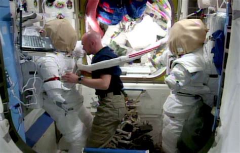 Medical Research And Spacesuit Checkouts Aboard Station