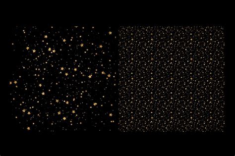Gold Glitter Star Overlays By Dishanti Art Thehungryjpeg