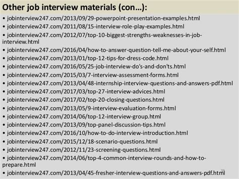 Instead of do you have any g4guide: Top 25 information technology director interview questions ...