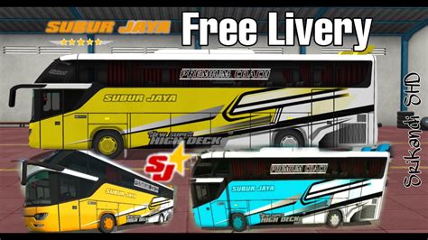 Type buss shd thema buss pariwisata warna buss kuning / hitam. Download Livery Bussid Srikandi Shd Subur Jaya - livery truck anti gosip