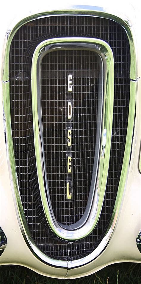 1958 Edsel Grill Edsel Edsel Ford Car Logos