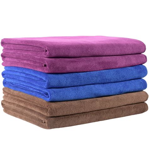 Jml Bath Towel Set6 Pack27 X 55 Absorbentfast Drying Microfiber