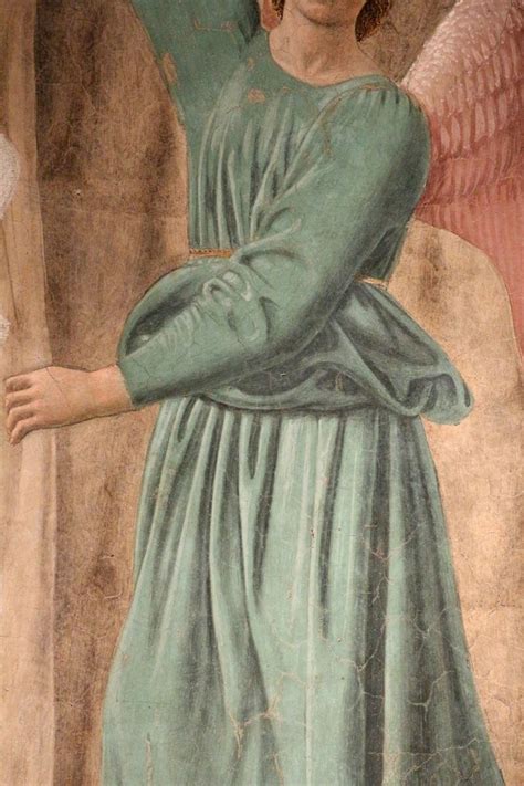 Piero Della Francesca Madonna Del Parto Detail 1467 Francesca