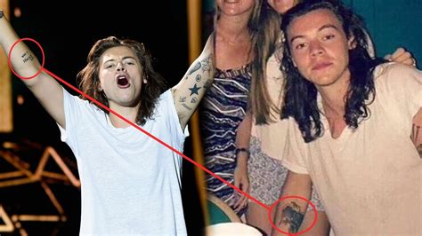 Covered Up Harry Styles Late Late Tattoo The Real Reason Why Harry