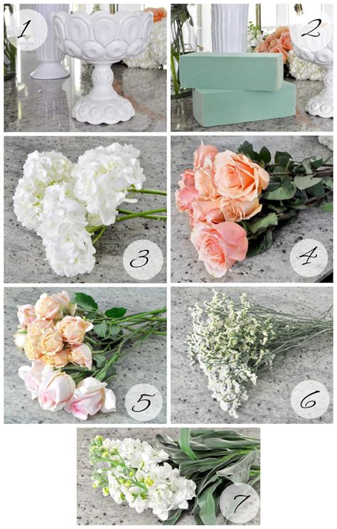 easy step by step spring floral arrangement