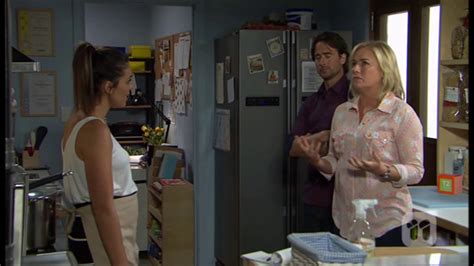 Neighbours 7555 Brad And Lauren And Paige Scene 1 Youtube