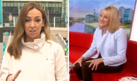bbc breakfast s sally nugent apologises to louise minchin making me nervous tv and radio