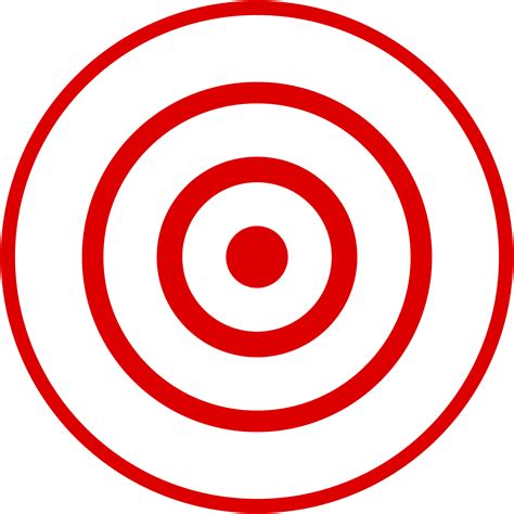 Bullseye Shooting Target Clip Art Eye Png Download 16101610 Free