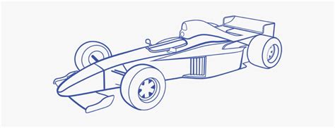 Vintage F1 Cars Drawings