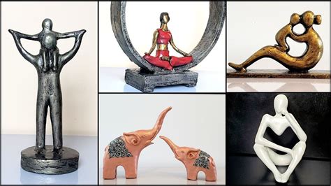 5 Easy Home Decor Sculpture Making Ideas For Beginnersart And Craft