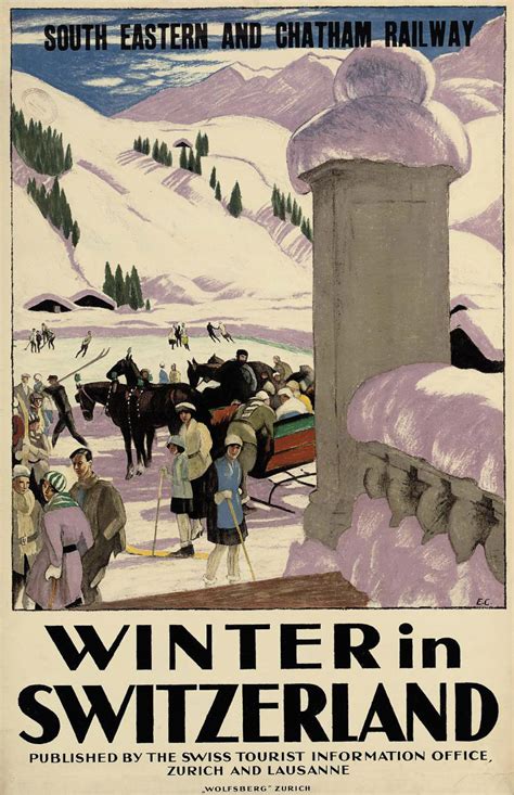Emil Cardinaux 1877 1936 Winter In Switzerland Christies