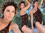 Lisa Rinna Flaunts Toned Figure In A Swimsuit After Talking