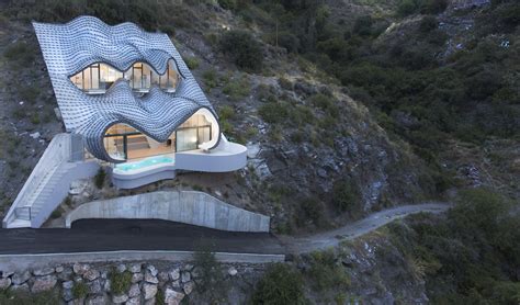 Unbelievable House On The Mountain Slope Overlooking Mediterranean Sea