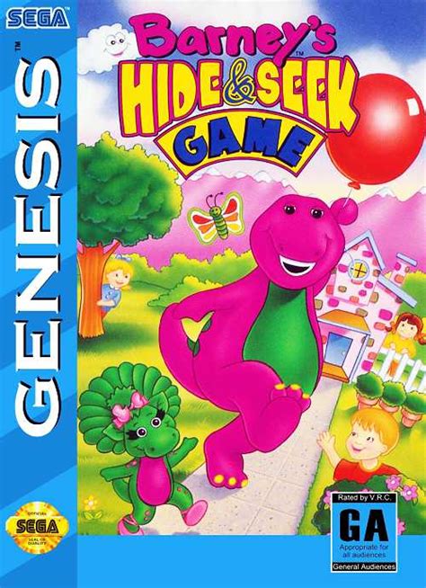 Play Barneys Hide And Seek Game Online Free Sega Genesis Mega Drive