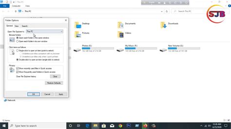 Disable Quick Access In File Explorer On Windows 10 Sjb Youtube