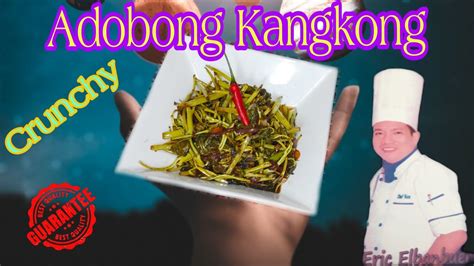 Crunchy Adobong Kangkong Apan Apan Youtube