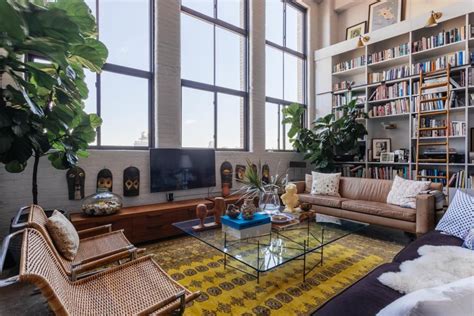 Loft Living In New York City Has Never Looked So Cool Eclectic Loft