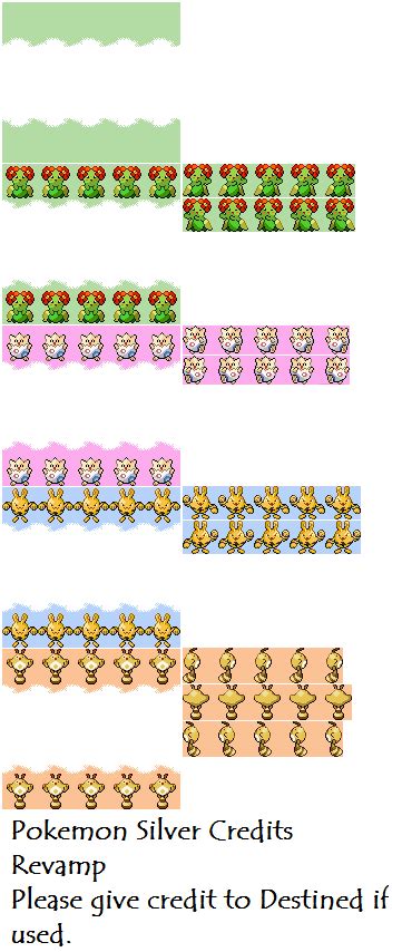 Custom Edited Pokémon Customs Credits Revamp The Spriters Resource