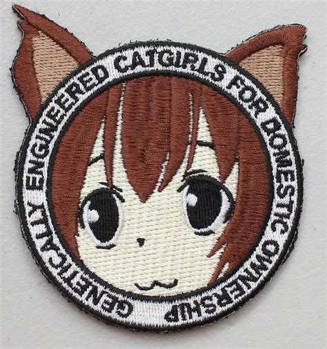 Catgirl Velcro Patch Unlimited Patch Works