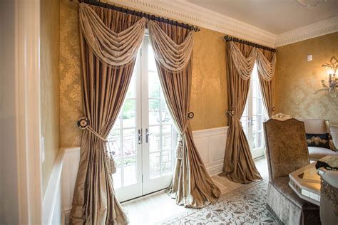 Custom Window Treatments Created And Installed By Our Drapery Artisan