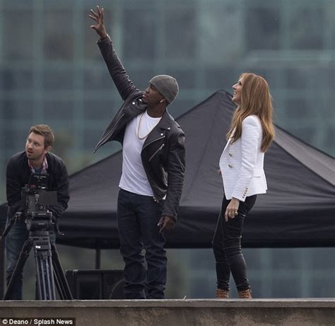 Celine Dion And Ne Yo Get Intimate On Set Of Incredible Video Shoot
