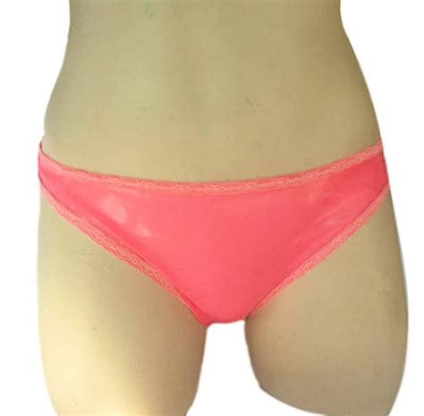 his or hers latex rubber panty cheeky butt hugger panties etsy
