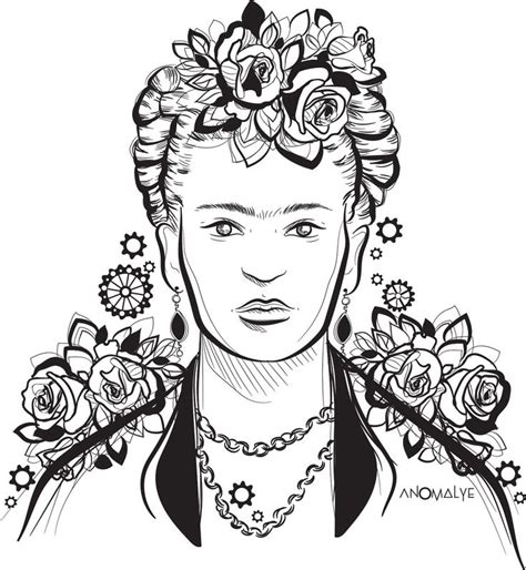 Sketch By Anomalye Frida Kahlo Disegni