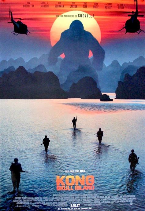Kong Skull Island 2017 2000s 2017 27x40 Skull Island Movie