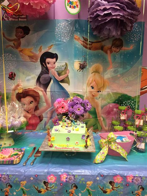Tinkerbell Birthday Party Ideas Photo 4 Of 9 Catch My Party