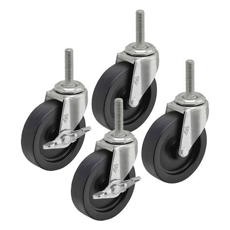 Buy Linco 4 Steel Wire Shelving Wheels Casters Set Of 4 Caster Wheel