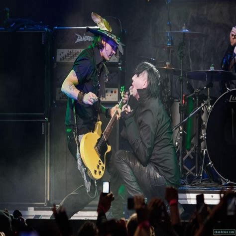 Weitere ideen zu marilyn manson, musik, john5. Johnny Depp & Marilyn Manson | Marilyn manson, Johnny depp ...