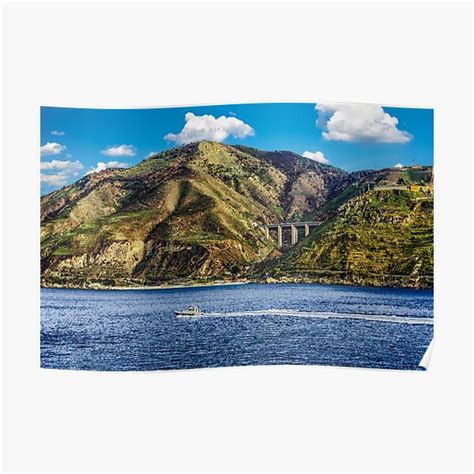 Strait Of Messina Poster By Dbvirago Redbubble