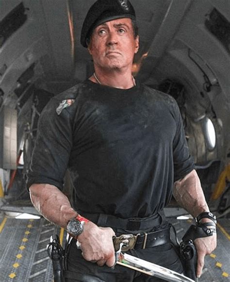 Sly As Barney Ross In “expendables 3” Craig Zablos Stallonezone