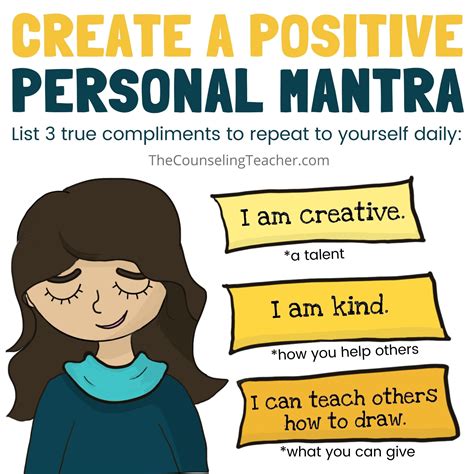 create a personal mantra in 2021 | Counseling blog, Personal mantra, Fun lessons